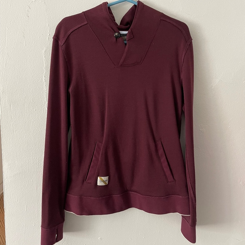 Tracksmith Emil Merino running sweater, Womens M